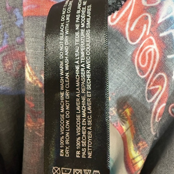 Vegas Baby! Cactus Man Ricky Singh Las Vegas Night Life Button Down Size Small - Picture 11 of 11